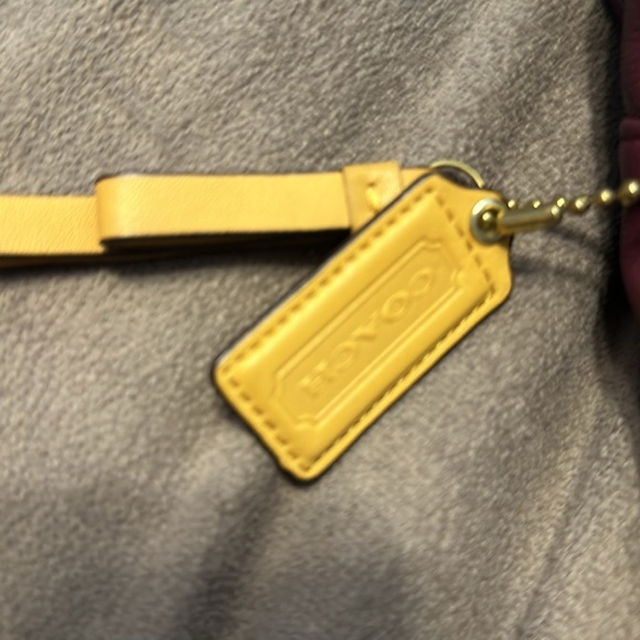 Burgundy Coach Mini Backpack - Picture 7 of 7